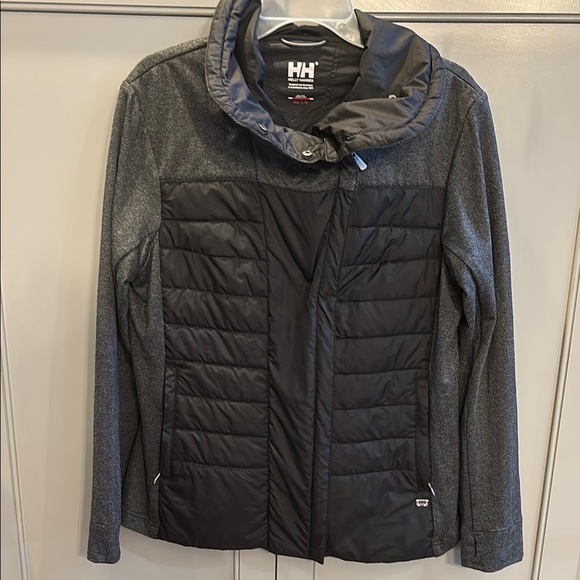 Helly Hansen Astra insolated Women's Black and Gray Jacket large - Picture 1 of 10